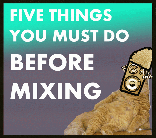 Here are five things you ought not to forget before going into the studio to make some magic!