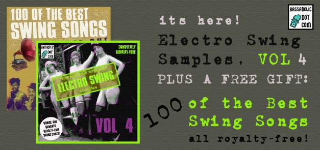 StrangeFlow's Authentic Electro Swing Samples, VOLUME 4 - available only at Bassadelic.com